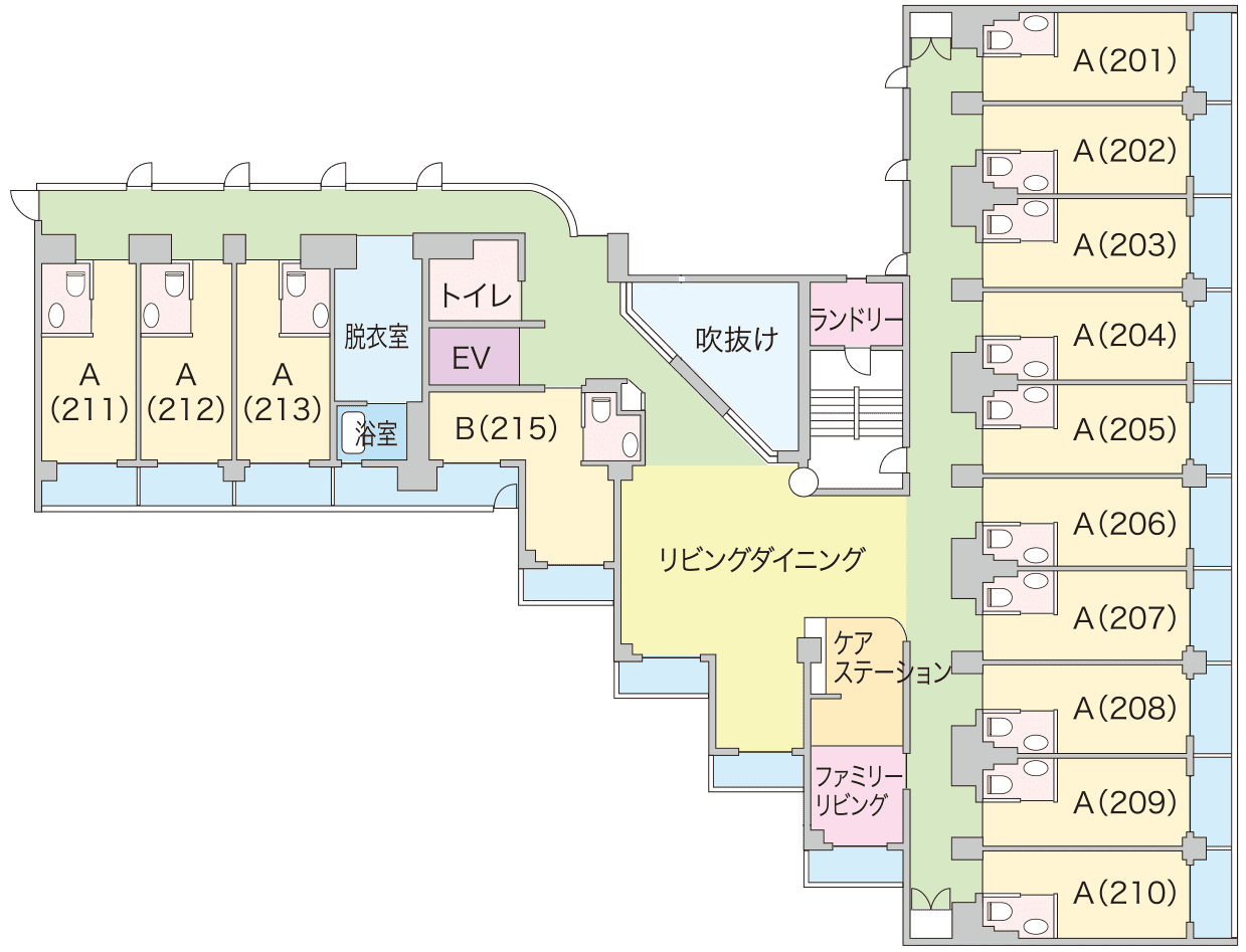 2F・平面図