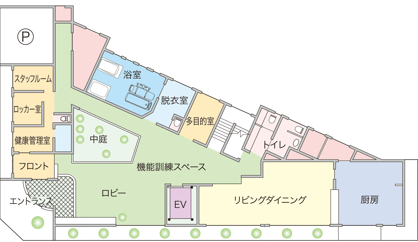 1F・平面図