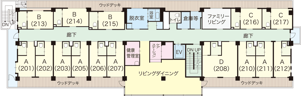 2F・平面図