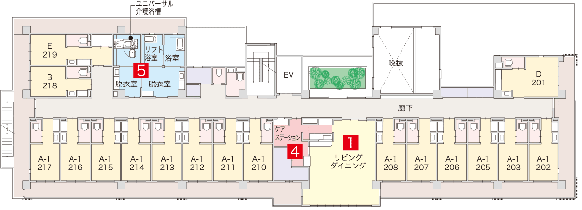 2F・平面図