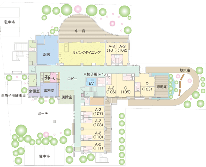 1F・平面図