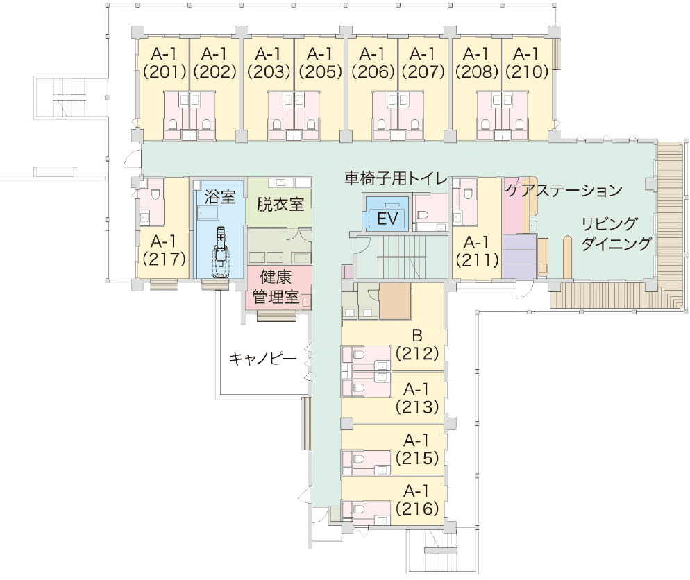 2F・平面図