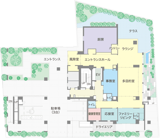 1F・平面図