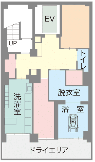 地下1階・平面図