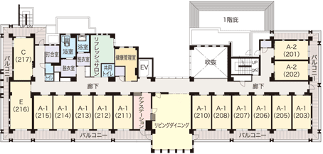 2F・平面図