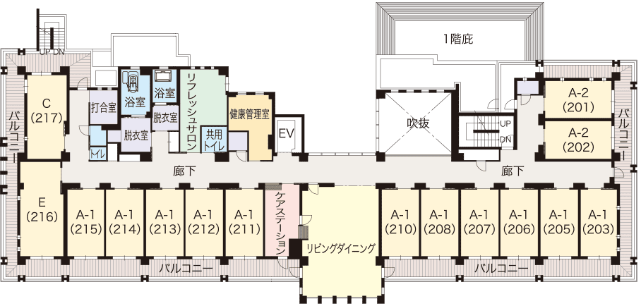 2F・平面図