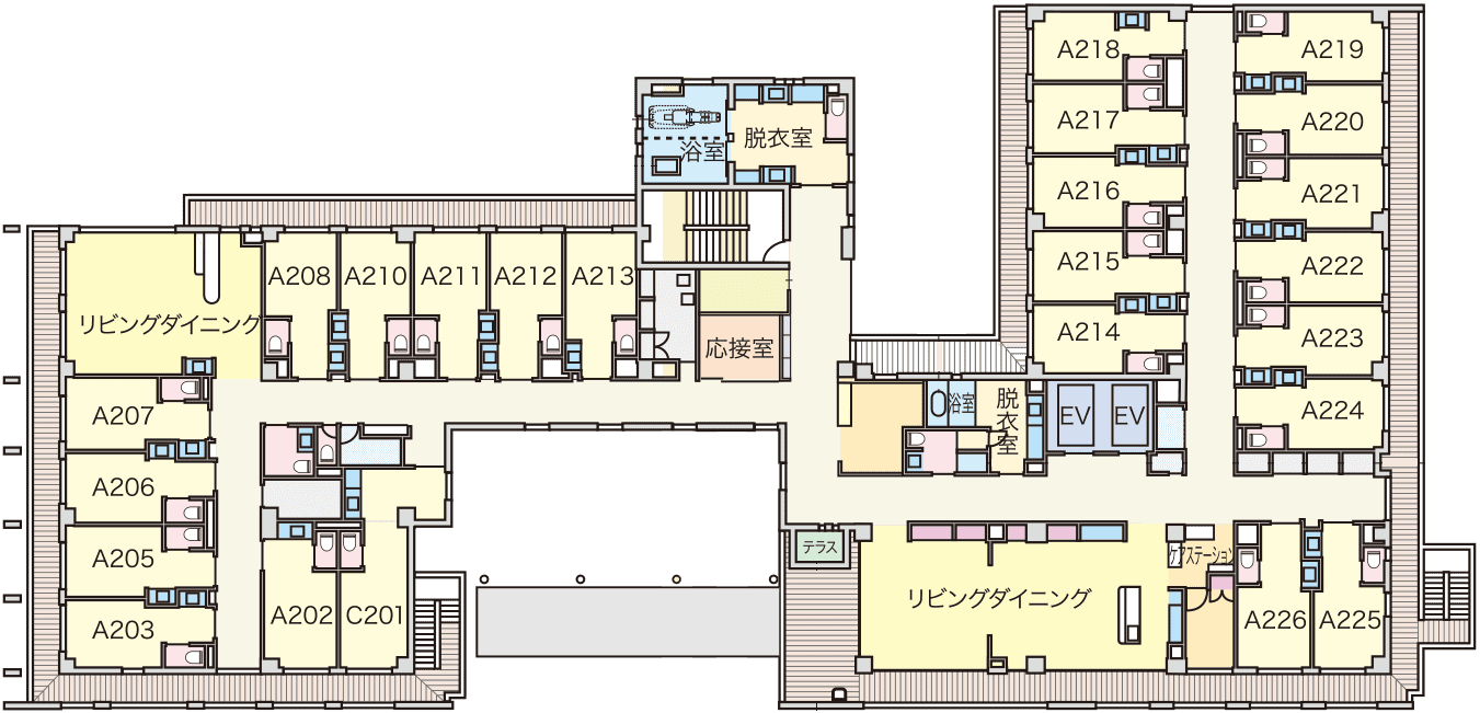 2F・平面図