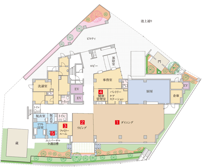 1F・平面図