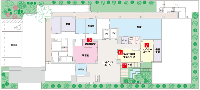 1F・平面図