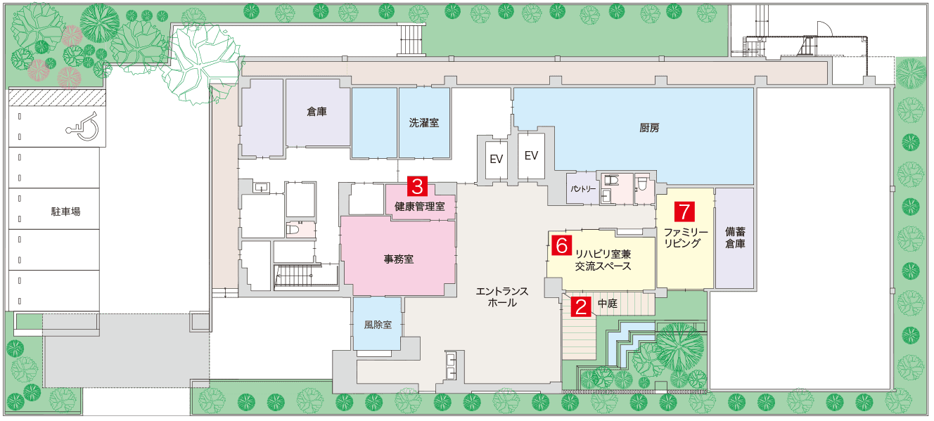 1F・平面図